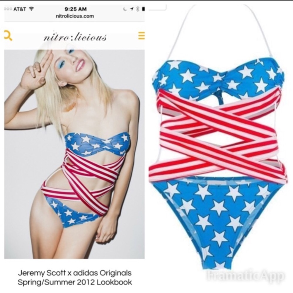 Jeremy Scott NWOT one piece never worn